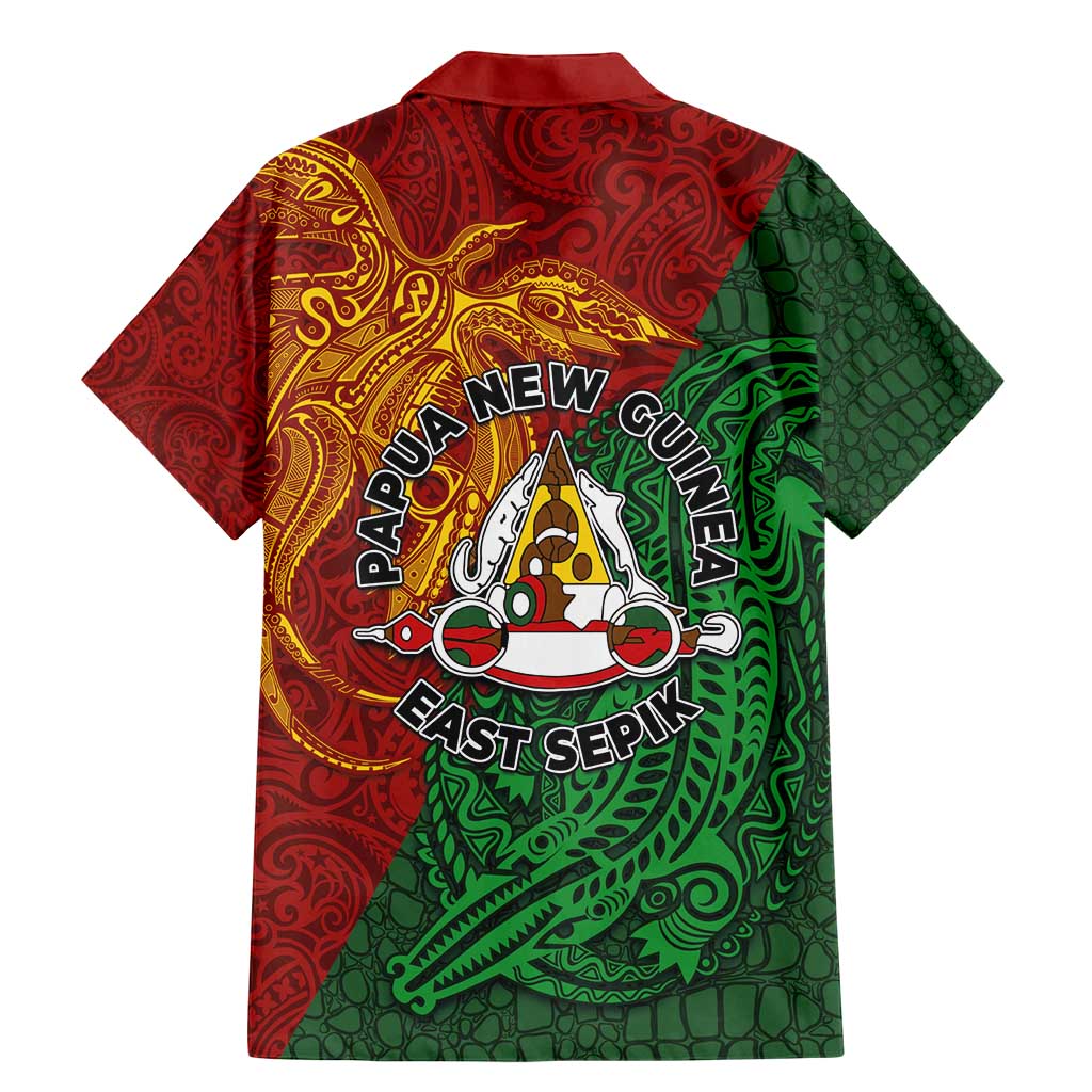 Papua New Guinea East Sepik Province Family Matching Mermaid Dress and Hawaiian Shirt Tribal Crocodile Birds of Paradise Melanesian Tattoo LT03 - Polynesian Pride