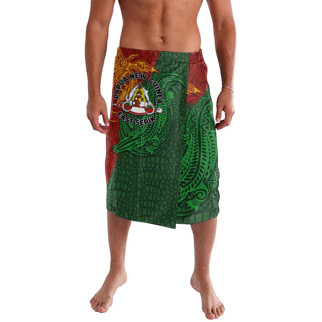 Papua New Guinea East Sepik Province Lavalava Tribal Crocodile Birds of Paradise Melanesian Tattoo