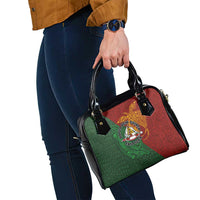 Papua New Guinea East Sepik Province Shoulder Handbag Tribal Crocodile Birds of Paradise Melanesian Tattoo LT03 - Polynesian Pride