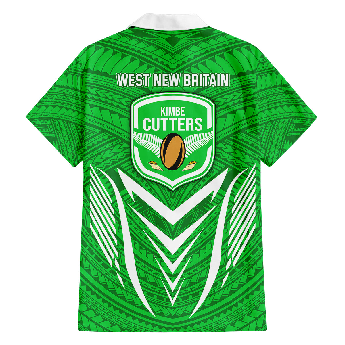 Kimbe Cutters Rugby Family Matching Summer Maxi Dress and Hawaiian Shirt Papua New Guinea Polynesian Tattoo Green Version LT03 - Polynesian Pride