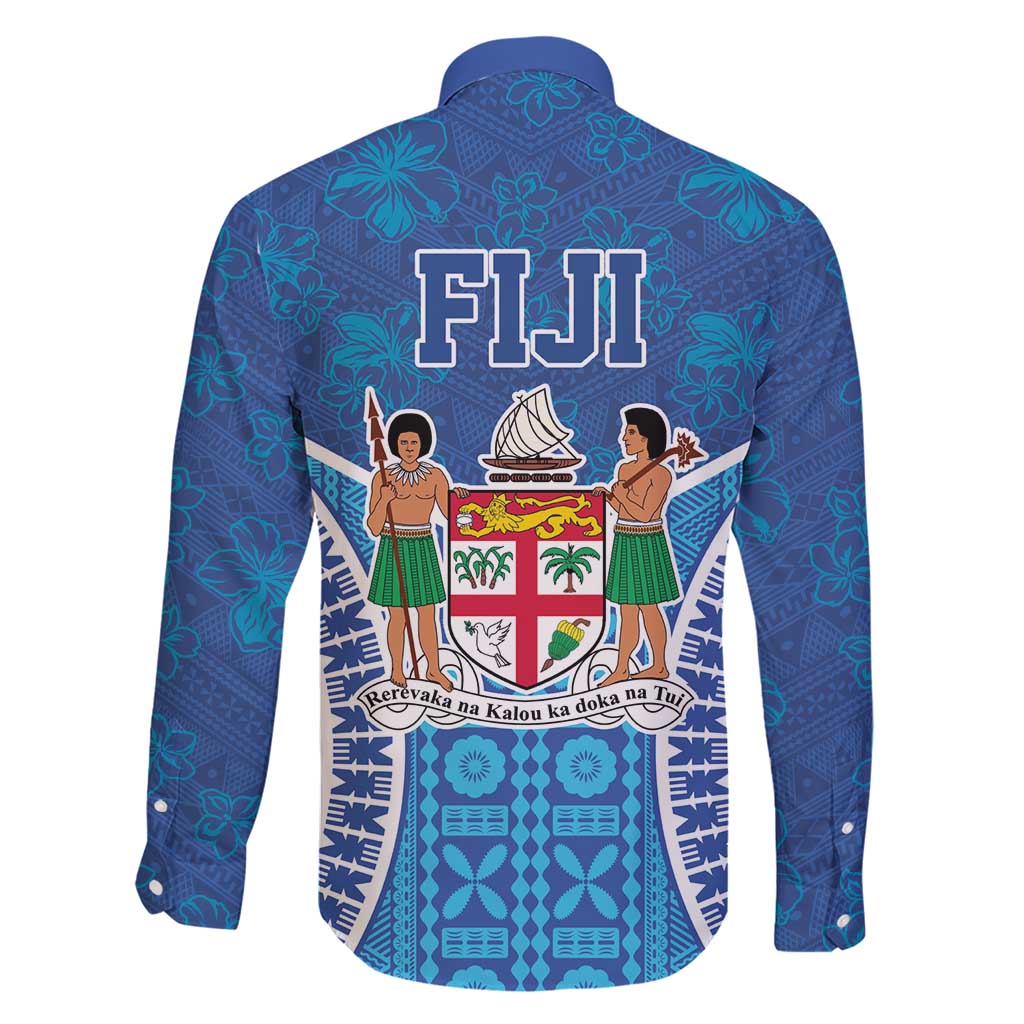 Fiji Day Family Matching Short Sleeve Bodycon Dress and Hawaiian Shirt Fijian Masi Tribal Hibiscus Tattoo and Tapa Pattern LT03 - Polynesian Pride