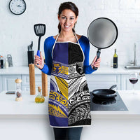 Rugby Niue and Aotearoa Apron Hiapo with Maori Moko Tribal Heritage Tattoos LT03 - Polynesian Pride