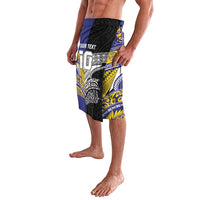 Custom Rugby Niue and Aotearoa Lavalava Hiapo with Maori Moko Tribal Heritage Tattoos LT03 - Polynesian Pride