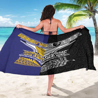 Rugby Niue and Aotearoa Sarong Hiapo with Maori Moko Tribal Heritage Tattoos LT03 - Polynesian Pride