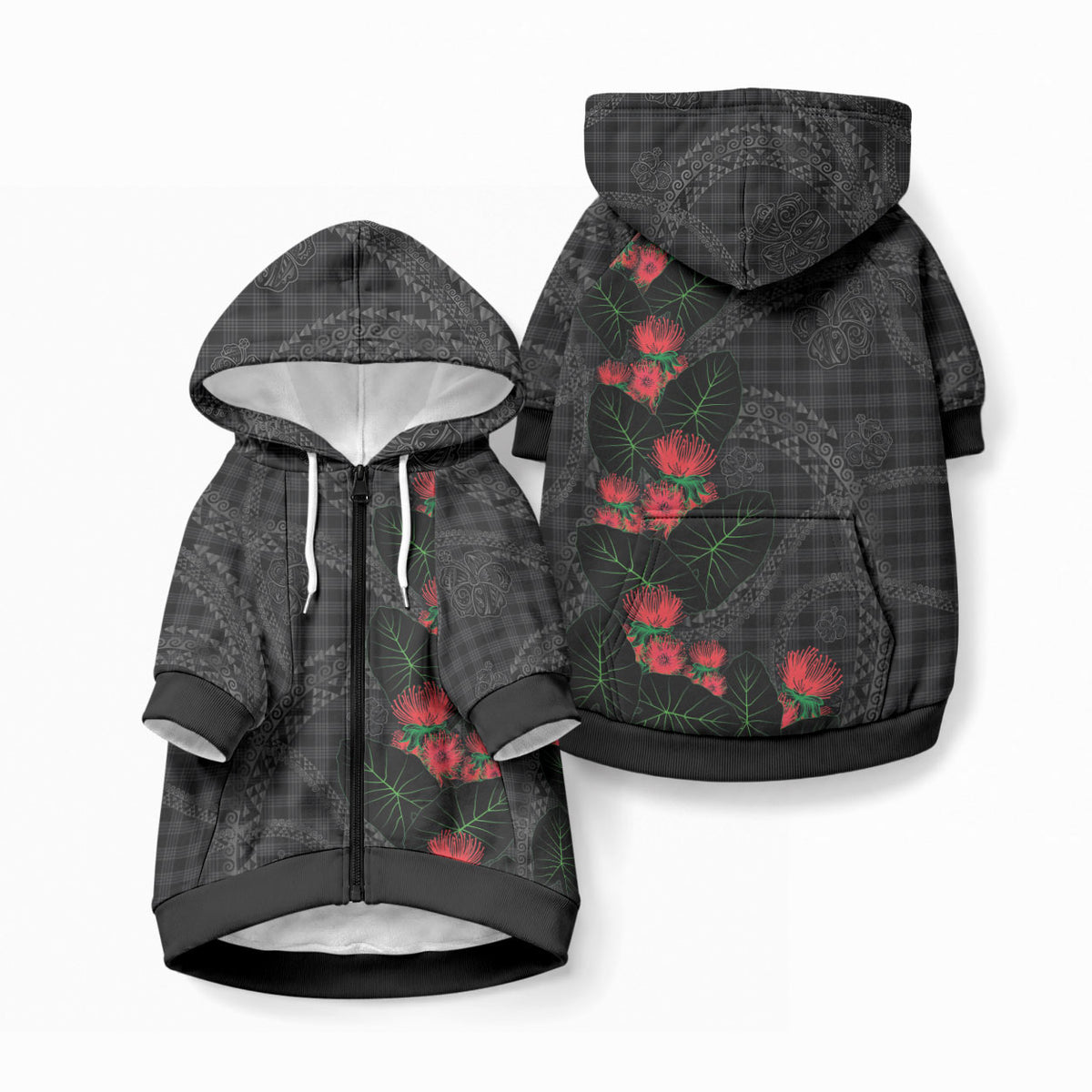 Hawaiian Kakau Art Pet Hoodie