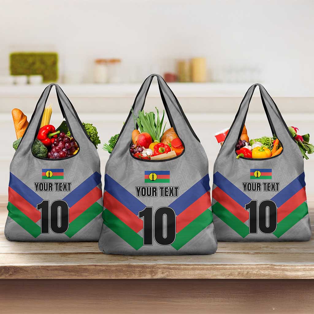 Custom New Caledonia-The Kagus Grocery Bag
