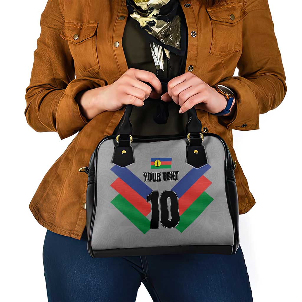 Custom New Caledonia-The Kagus Shoulder Handbag