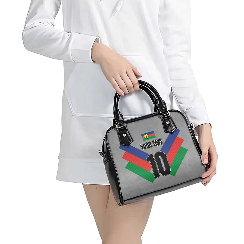 Custom New Caledonia-The Kagus Shoulder Handbag