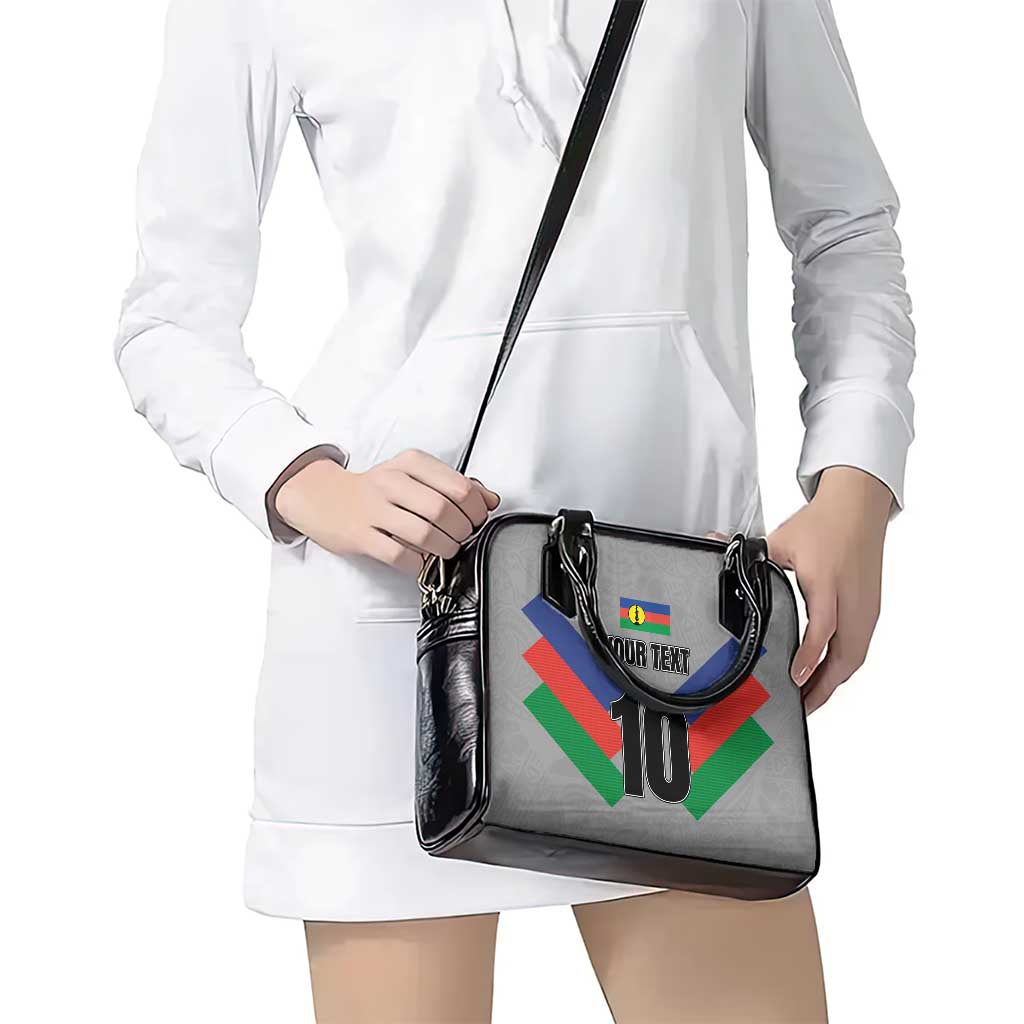 Custom New Caledonia-The Kagus Shoulder Handbag