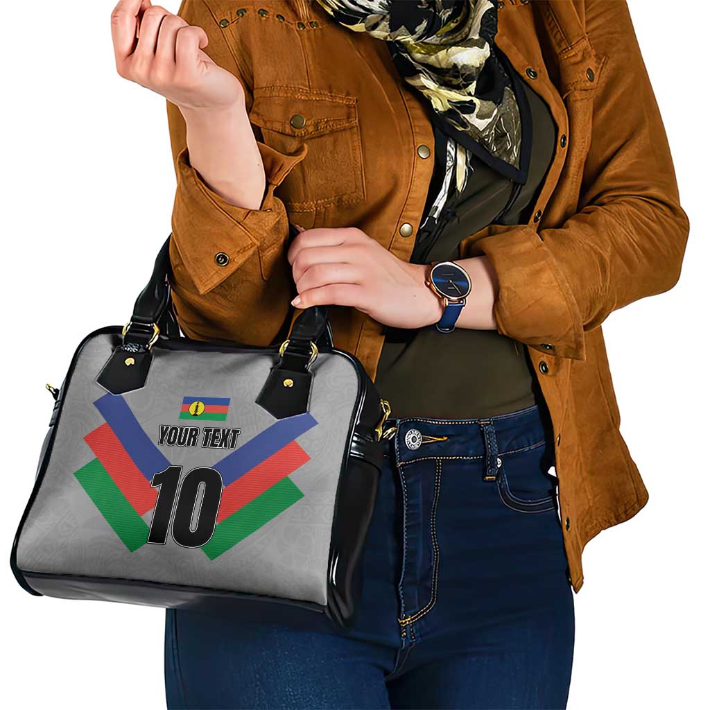 Custom New Caledonia-The Kagus Shoulder Handbag