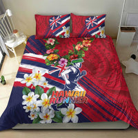 Hawaii Runner-Kakau Art with Lei and Plumeria Bedding Set LT03 - Polynesian Pride
