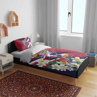 Hawaii Runner-Kakau Art with Lei and Plumeria Bedding Set LT03 - Polynesian Pride