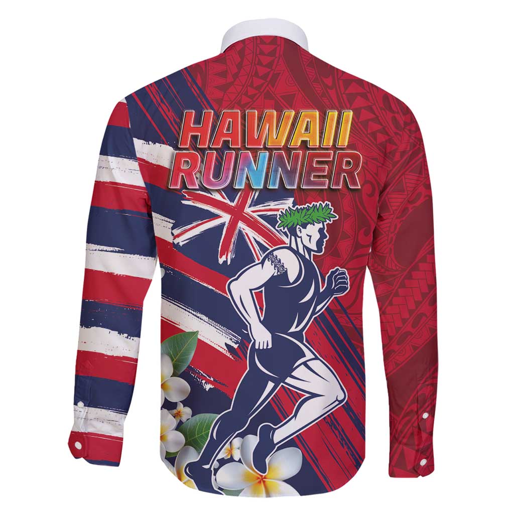 Hawaii Runner-Kakau Art with Lei and Plumeria Family Matching Tank Maxi Dress and Hawaiian Shirt LT03 - Polynesian Pride
