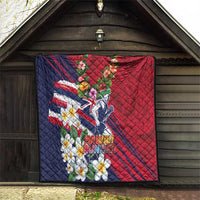Hawaii Runner-Kakau Art with Lei and Plumeria Quilt LT03 - Polynesian Pride