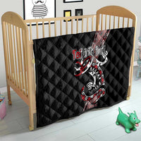 Aotearoa Toitu Te Tiriti Taniko Quilt Maori Taniwha Haka - Honour the Treaty LT03 - Polynesian Pride