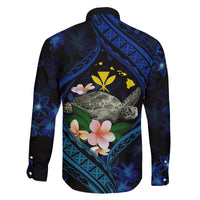 Hawaii Turtle Plumeria Flower Fanciful Family Matching Off Shoulder Short Dress and Hawaiian Shirt LT03 - Polynesian Pride