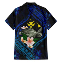 Hawaii Turtle Plumeria Flower Fanciful Family Matching Summer Maxi Dress and Hawaiian Shirt LT03 - Polynesian Pride