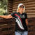 New Zealand Rugby Custom Women Polo Shirt Sporty Silver Fern Shape with Maori Tattoos - Polynesian Pride