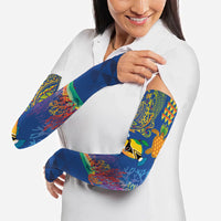 Hawaii Ocean Arm Sleeves Pineapple Turtle and Mango Reef Triggerfish and Kakau Tattoo LT03 - Polynesian Pride