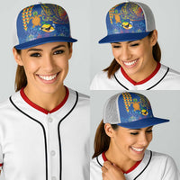 Hawaii Ocean Baseball Net Cap Pineapple Turtle and Mango Reef Triggerfish and Kakau Tattoo LT03 - Polynesian Pride
