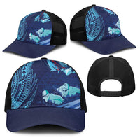 Hawaii Swimming Baseball Net Cap Tribal Sporty Style LT03 - Polynesian Pride