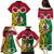 Vanuatu Family Matching Puletasi Dress and Hawaiian Shirt Pig Tusk Mix Maori Pattern and Namele Leaf LT03 - Polynesian Pride