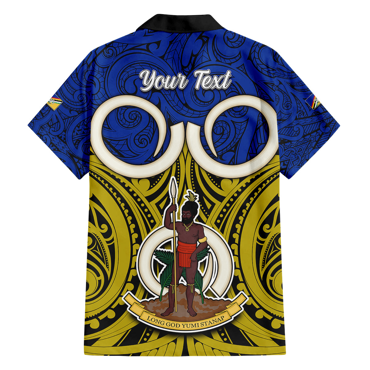 Personalised Vanuatu Torba Province Family Matching Long Sleeve Bodycon Dress and Hawaiian Shirt Pig Tusk Mix Maori Pattern and Namele Leaf LT03 - Polynesian Pride