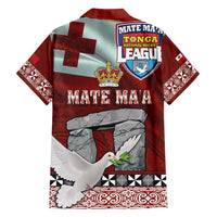 Mate Ma'a Tonga Family Matching Summer Maxi Dress and Hawaiian Shirt Haamonga a Maui and White Dove - Tongan Kupesi Ngatu LT03 - Polynesian Pride