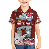 Mate Ma'a Tonga Hawaiian Shirt Haamonga a Maui and White Dove - Tongan Kupesi Ngatu LT03 - Polynesian Pride