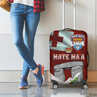 Mate Ma'a Tonga Luggage Cover Haamonga a Maui and White Dove - Tongan Kupesi Ngatu LT03 - Polynesian Pride