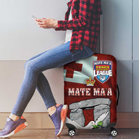 Mate Ma'a Tonga Luggage Cover Haamonga a Maui and White Dove - Tongan Kupesi Ngatu LT03 - Polynesian Pride