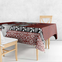 Mate Ma'a Tonga Tablecloth Haamonga a Maui and White Dove - Tongan Kupesi Ngatu LT03 - Polynesian Pride