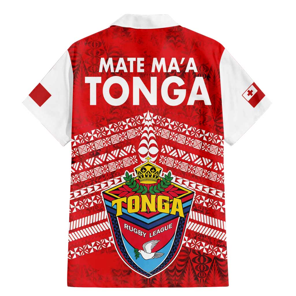 Mate Ma'a Tonga Family Matching Mermaid Dress and Hawaiian Shirt Double White Dove and Kupesi Ngatu Art Tattoo LT03 - Polynesian Pride