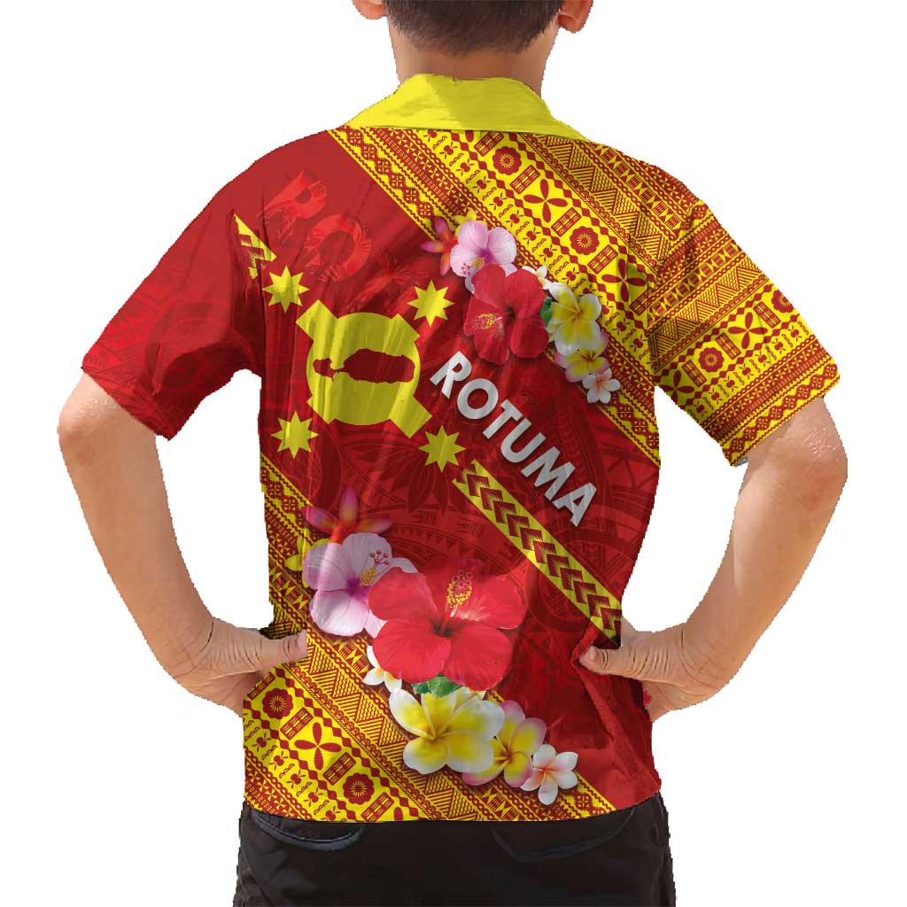 Rotuma Island Family Matching Long Sleeve Bodycon Dress and Hawaiian Shirt Fijian Tapa with Polynesian Art and Hibiscus LT03 - Polynesian Pride