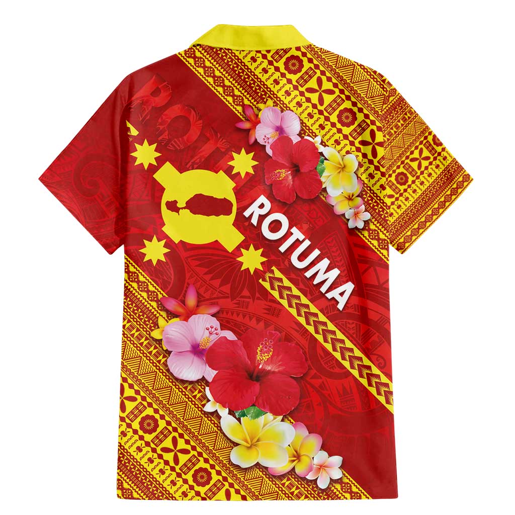 Rotuma Island Family Matching Mermaid Dress and Hawaiian Shirt Fijian Tapa with Polynesian Art and Hibiscus LT03 - Polynesian Pride