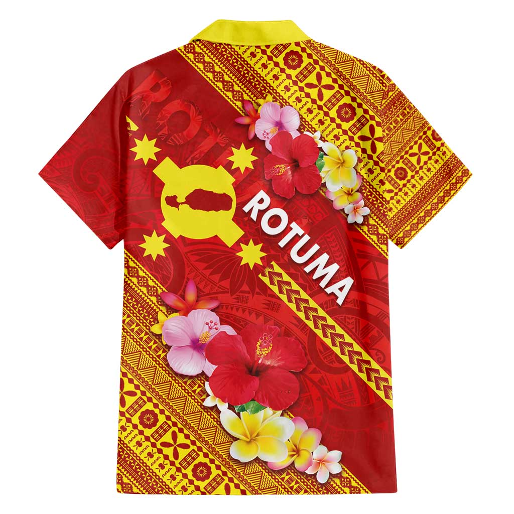 Rotuma Island Family Matching Off Shoulder Maxi Dress and Hawaiian Shirt Fijian Tapa with Polynesian Art and Hibiscus LT03 - Polynesian Pride