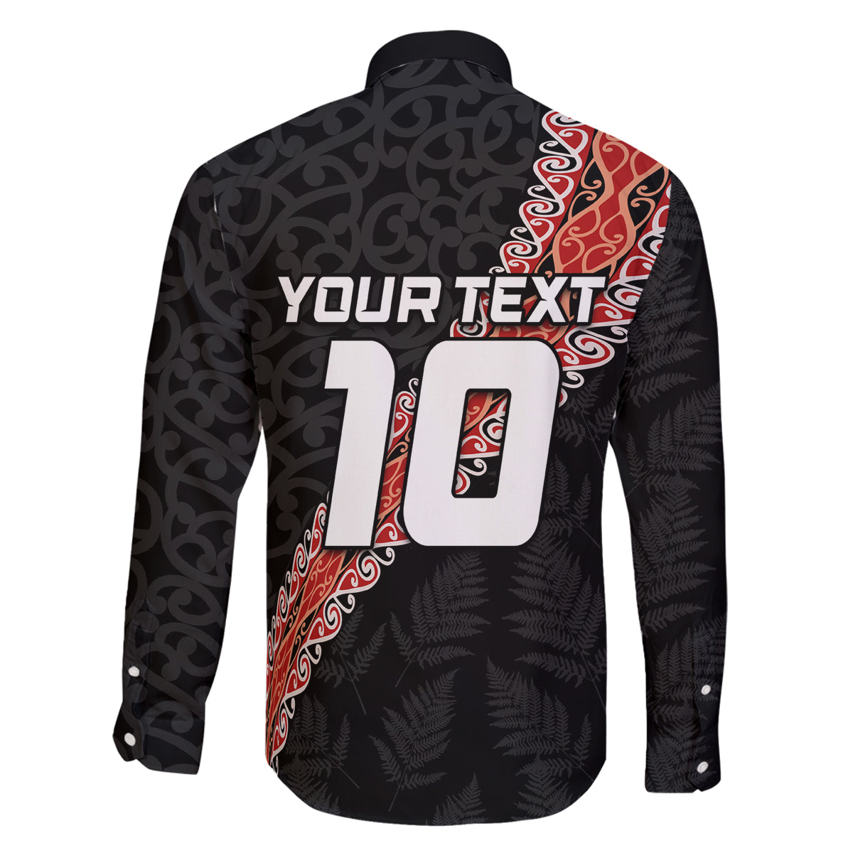 Custom New Zealand Rugby Family Matching Puletasi and Hawaiian Shirt Maori and Silver Fern Half Style LT03 - Polynesian Pride