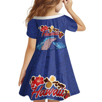 Hawaiian Sea Animals Family Matching Mermaid Dress and Hawaiian Shirt Whales Shark and Turtle Guardians with Tribal Pattern LT03 - Polynesian Pride