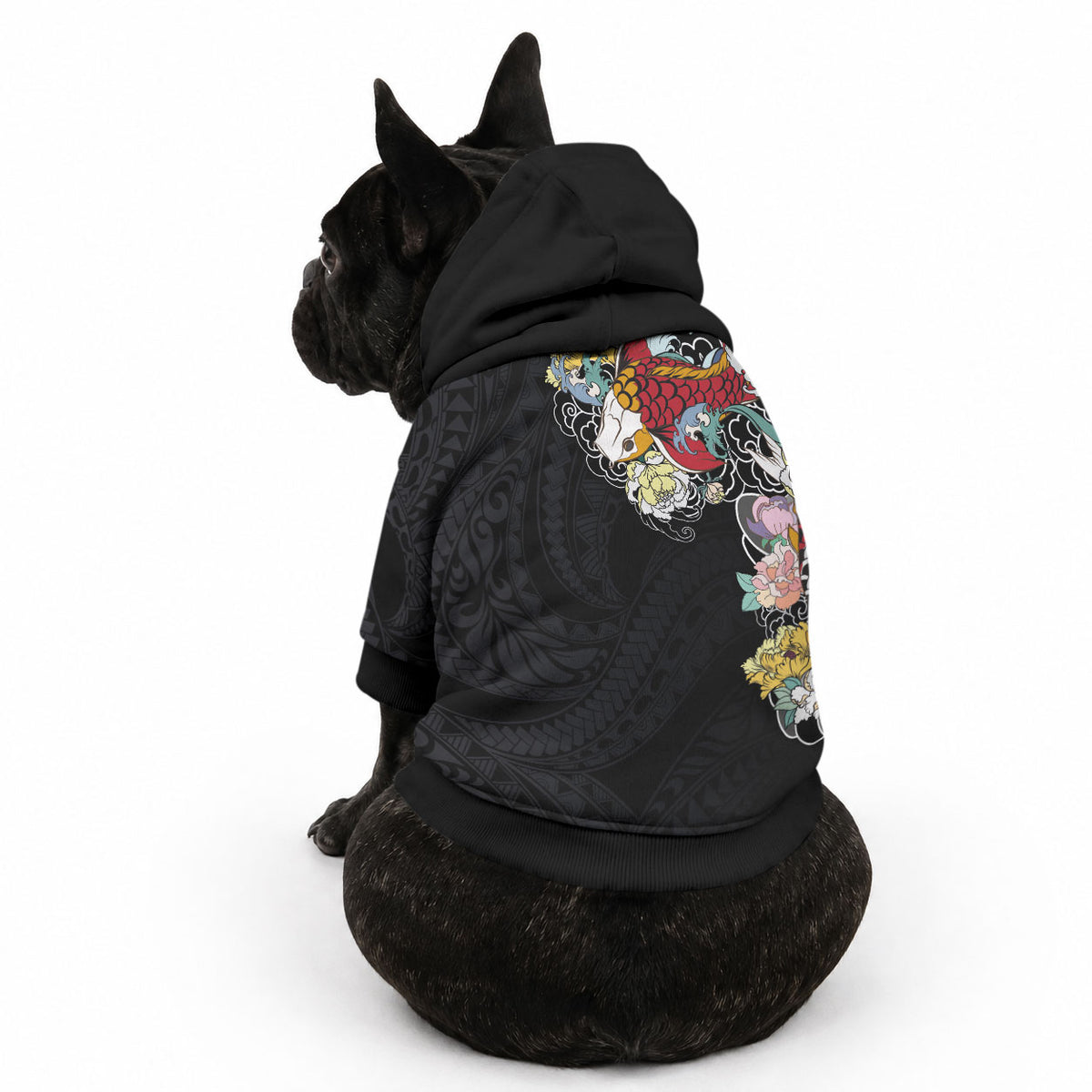 Hawaiian and Japanese Together Pet Hoodie