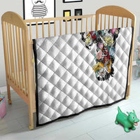 Hawaiian and Japanese Together Quilt Colorful Traditional Japanese Tattoo and Kakau Pattern White Color LT03 - Polynesian Pride