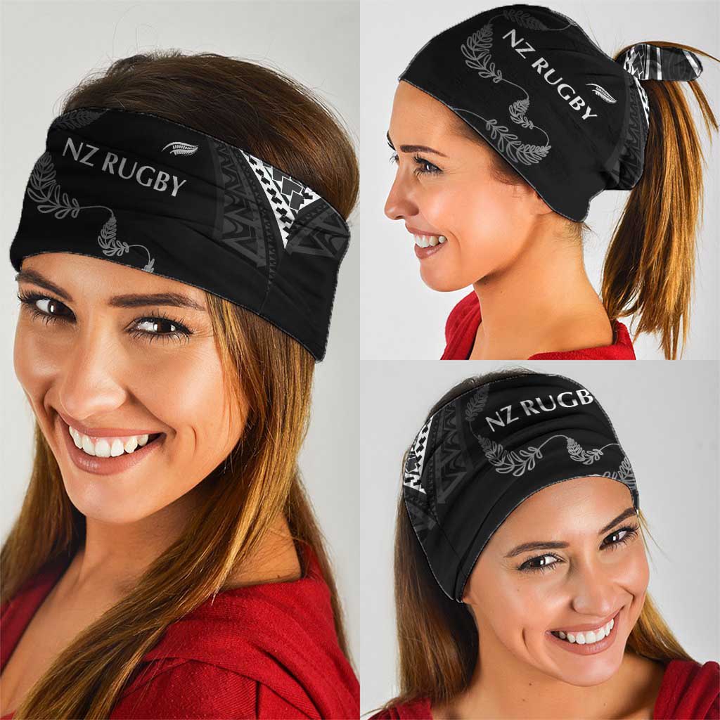 New Zealand Rugby Neck Gaiter Aotearoa Armour Blacks Silver Ferns - Polynesian Pride