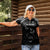 New Zealand Rugby Custom Women Polo Shirt Aotearoa Armour Blacks Silver Ferns - Polynesian Pride