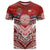 Tonga Rugby Custom T Shirt Mana o Tonga-Tribal Heritage Edition Red Color - Polynesian Pride