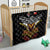 Tonga Rugby Quilt Mana o Tonga-Tribal Heritage Edition Black Color - Polynesian Pride