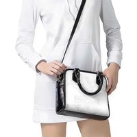 Tonga White Sunday Shoulder Handbag Tongan Tribal Heritage Tattoos - Polynesian Pride