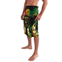 Personalised Chuuk Independence Day Lavalava Polynesian Tattoo and Plumeria Reggae Color LT03 - Polynesian Pride