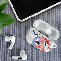 Tongan and Australian Culture Together AirPods Case Ngatu Art Tribal Aboriginal Tattoo Pattern LT03 - Polynesian Pride