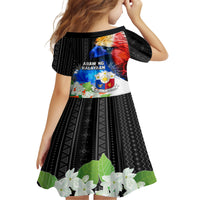 Philippines Independence Day Family Matching Puletasi and Hawaiian Shirt Philippines Eagle and Sampaguita Jasmine Yakan Tribal LT03 - Polynesian Pride