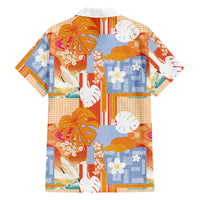 Hawaiian and Japanese Culture Together Family Matching Mermaid Dress and Hawaiian Shirt Palaka Japanese Art and Tropical Motif Tribal Patchwork LT03 - Polynesian Pride
