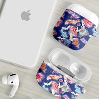Hawaiian and Japanese Culture Together AirPods Case Hawaiian Archipelago Shape Sea Animals LT03 - Polynesian Pride